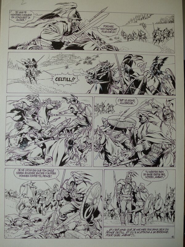 Jean-Yves Mitton, Vae Victis Tome 2 Planche 10 - Planche originale