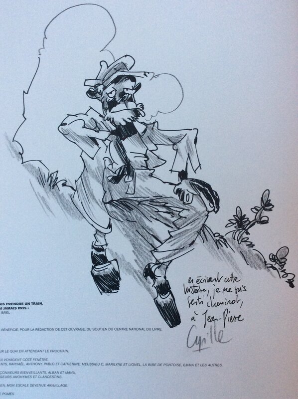 Chemins de fer by Cyrille Pomès - Sketch