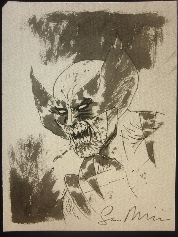 Wolverine (Marvel Zombies) sketch,Sean Phillips - Sketch