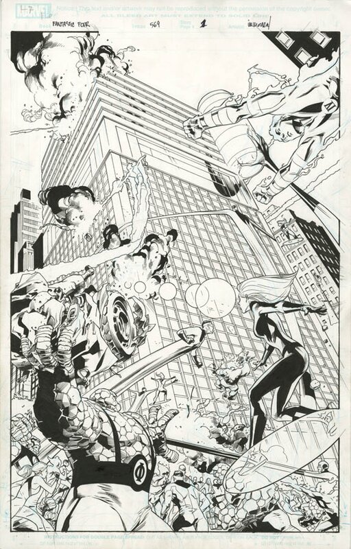 Fantastic Four by Stuart Immonen, Wade Von Grawbadger - Comic Strip