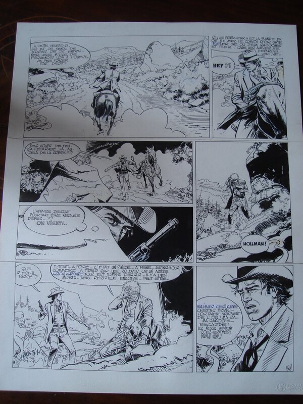 Michel Rouge, Comanche -Le dollar a trois faces p42 - Comic Strip