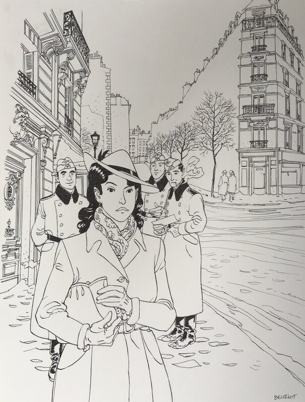 Jean-Michel Beuriot, Amours fragiles - T.4 - Katarina - couverture - Original Cover