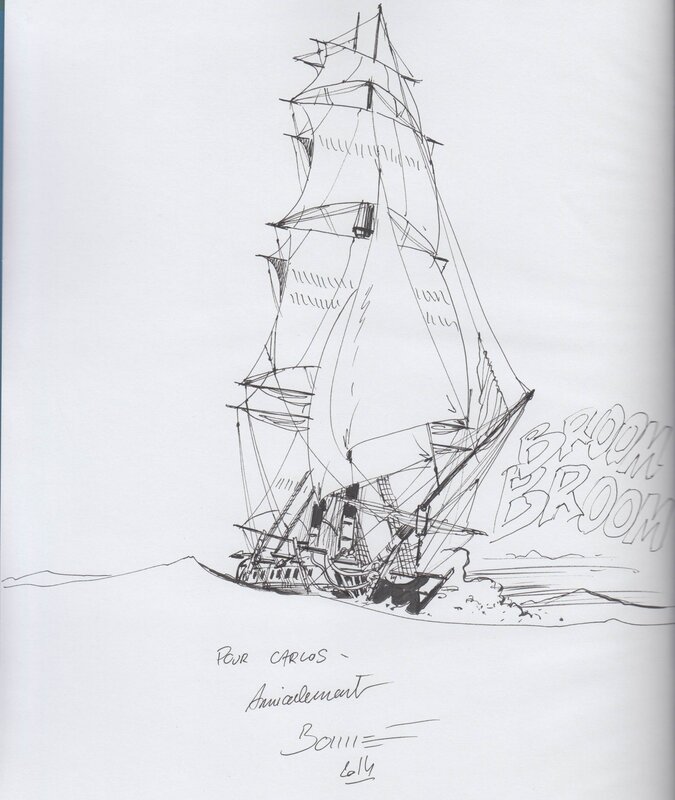 Franck Bonnet, Les pirates de Barataria, 1 - Sketch