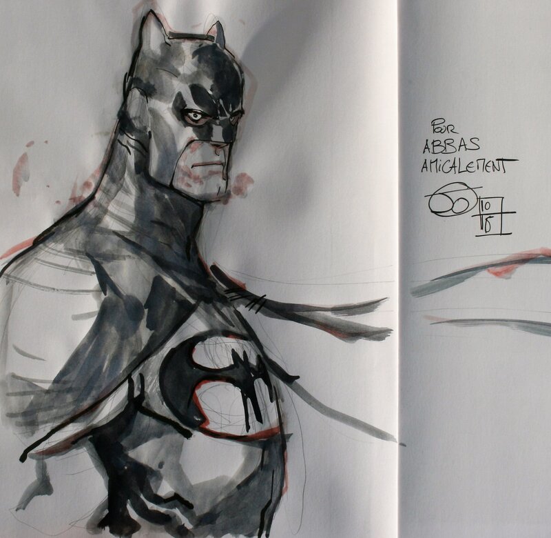 Batman by Joël Jurion - Sketch