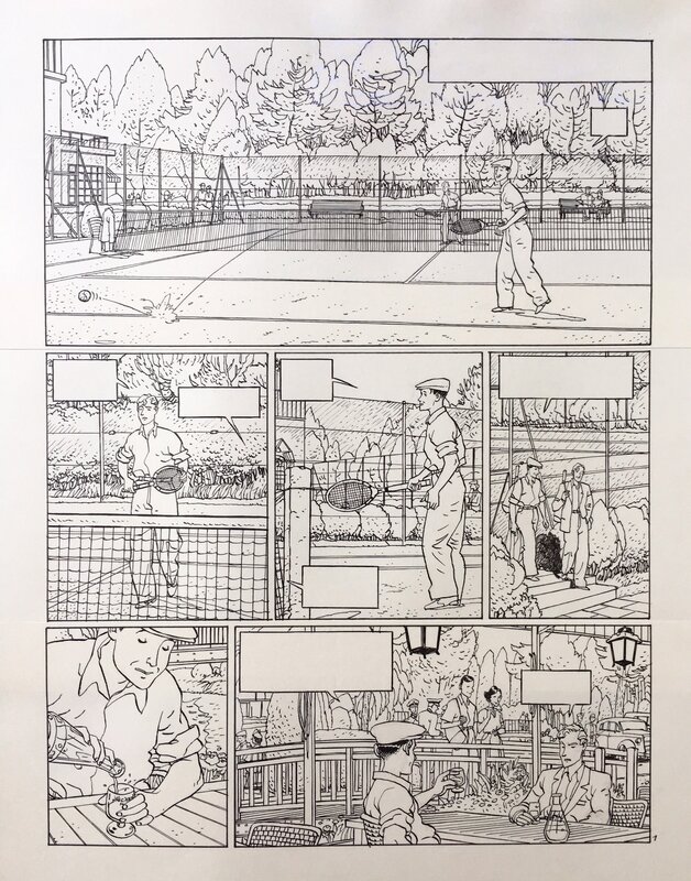 Jean-Michel Beuriot, Philippe Richelle, Amours fragiles - T.3 - Maria - planche n°1 - Comic Strip
