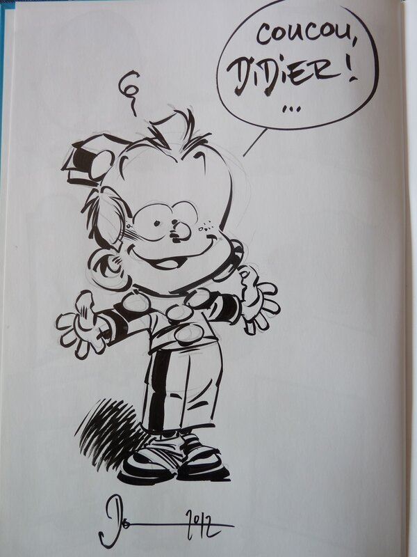 Le P'TIT SPIROU by Dan Verlinden - Sketch