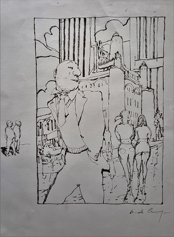 De Crécy - Original Illustration