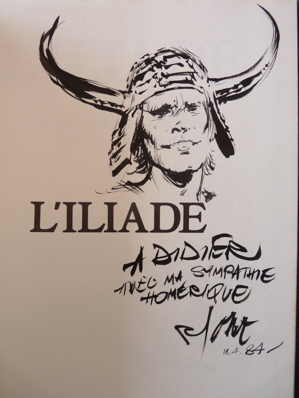 L' ILIADE by René Follet - Sketch