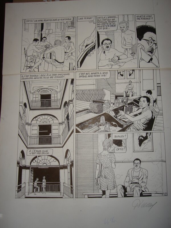 Renaud, Jessica Blandy Cuba p6 - Planche originale