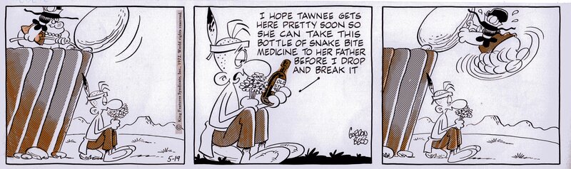 Red Eye by Gordon Bess - Comic Strip