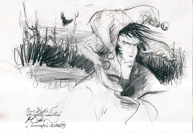 Silence by René Follet - Original art