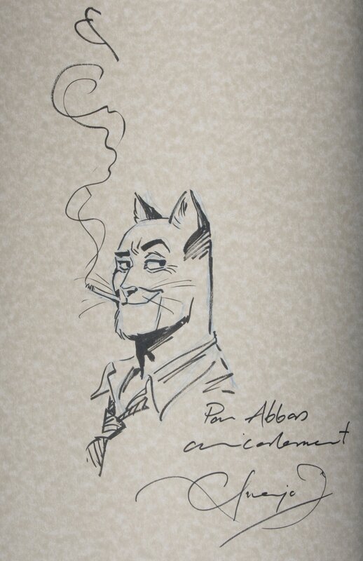 Blacksad & Friends par Juanjo Guarnido - Dédicace