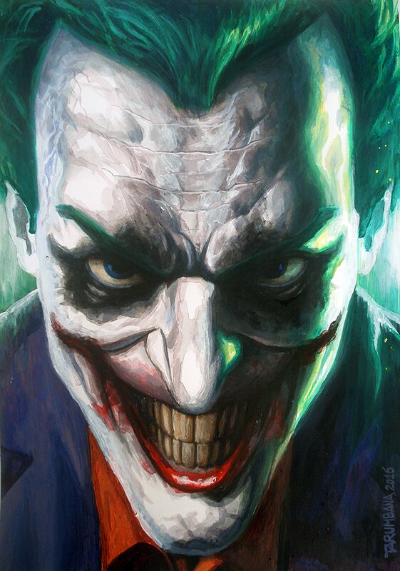 Joker par Tarumbana - Illustration originale