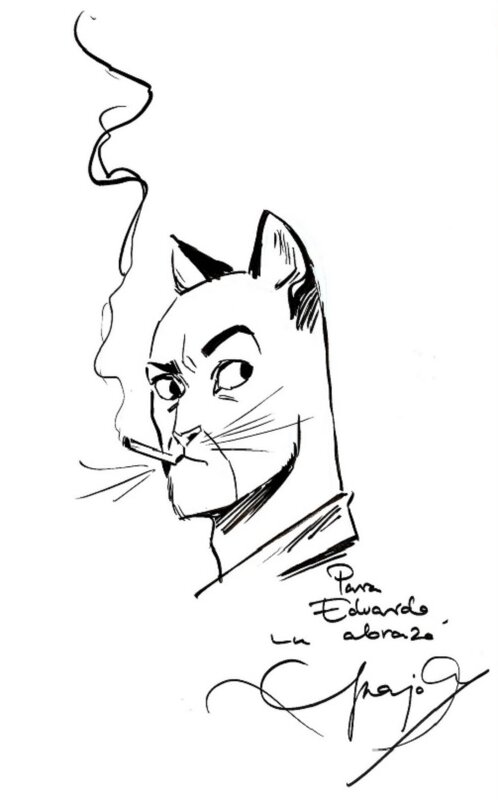 Juanjo Guarnido - Blacksad - Dédicace