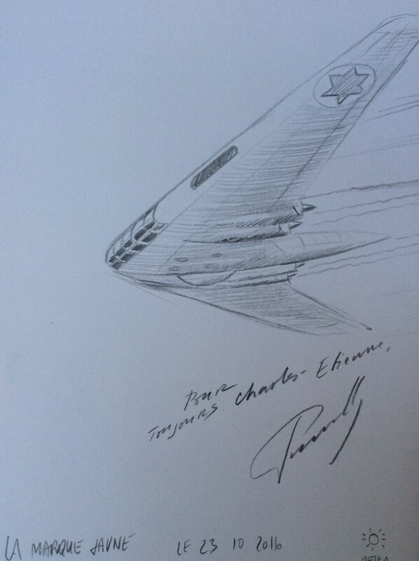 Aile Rouge by Lucio Perinotto - Sketch
