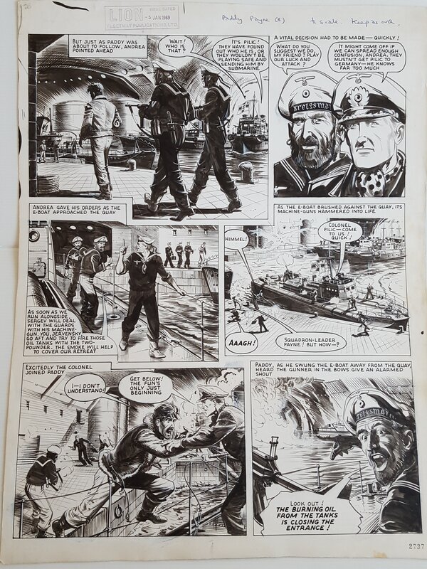 Joe colquhoun paddy payne 1963 - Comic Strip