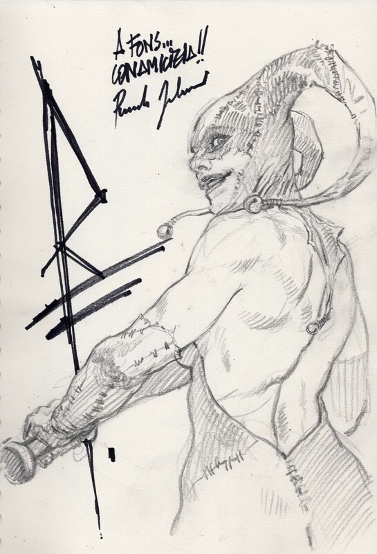 Riccardo Federici Harley Quinn - Sketch
