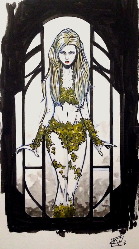 Poison Ivy par Chris Wildgoose - Original Illustration