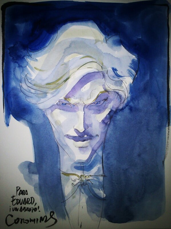 Enrique Corominas - Dorian Gray - Sketch