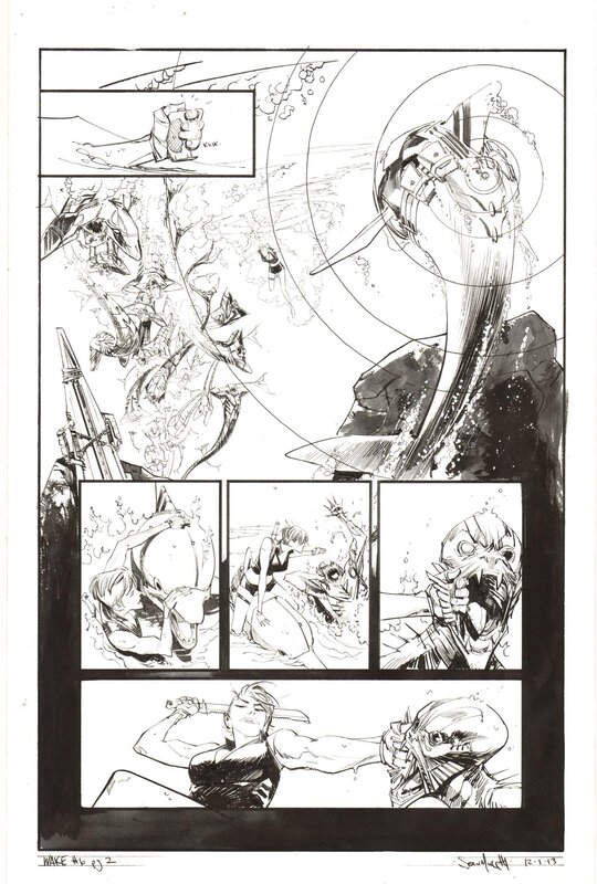 The Wake #6 Pg.2 by Sean Murphy, Scott Snyder - Comic Strip