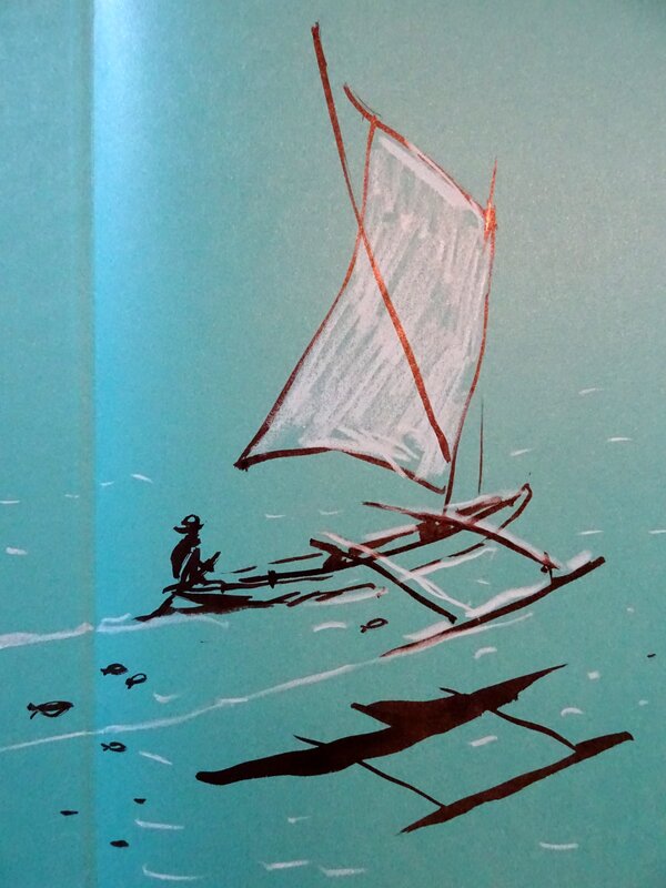 Va'a by Benjamin Flao - Sketch