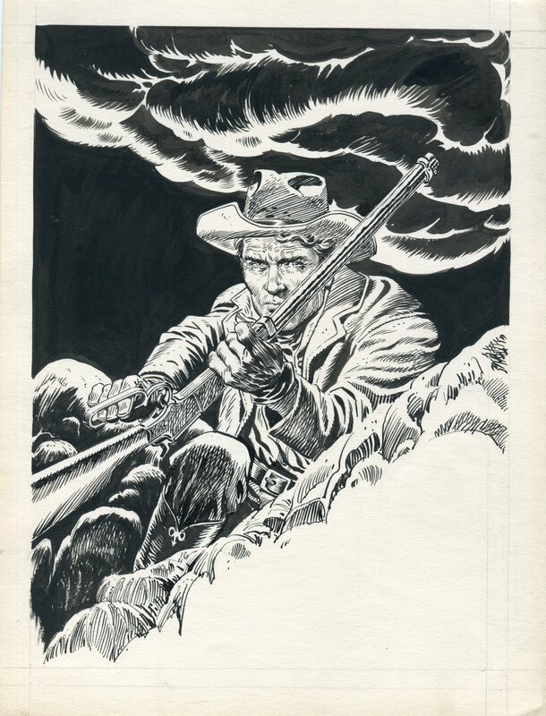 Couverture DE RODÉO 251 PAR JEAN FRISANO - Couverture originale