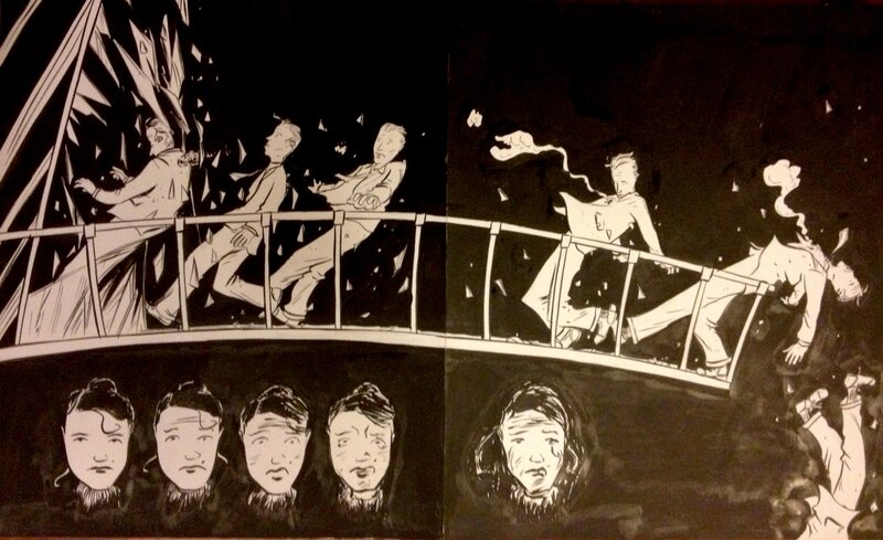 Double splash by Matt Kindt - Comic Strip