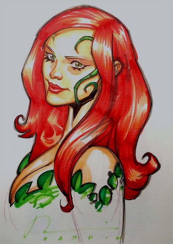 Poison Ivy par Chad Hardin - Original Illustration
