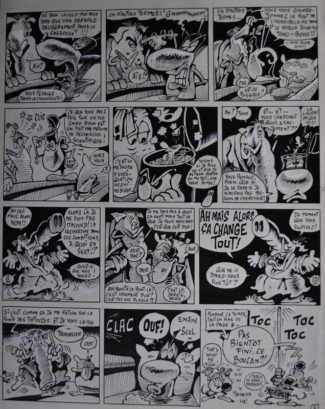 Tous dans le bain par Nikita Mandryka - Planche originale