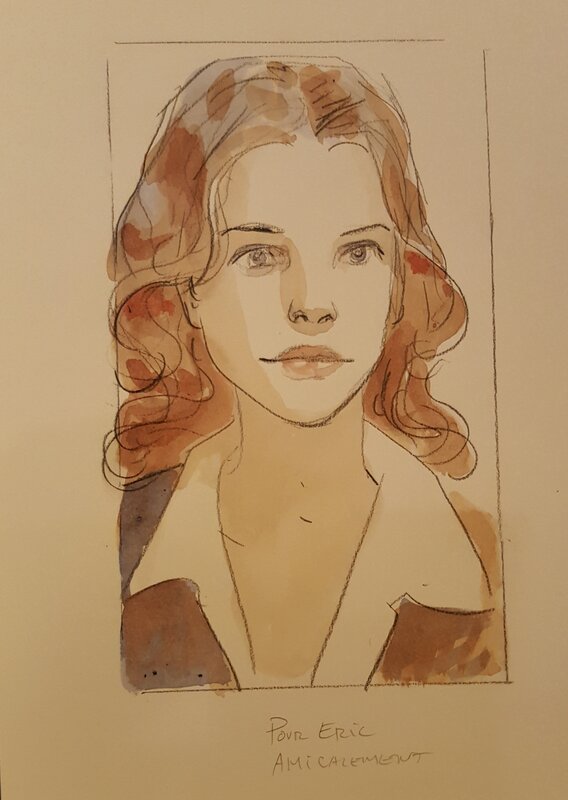 Jeanne by Jean-Pierre Gibrat - Original art