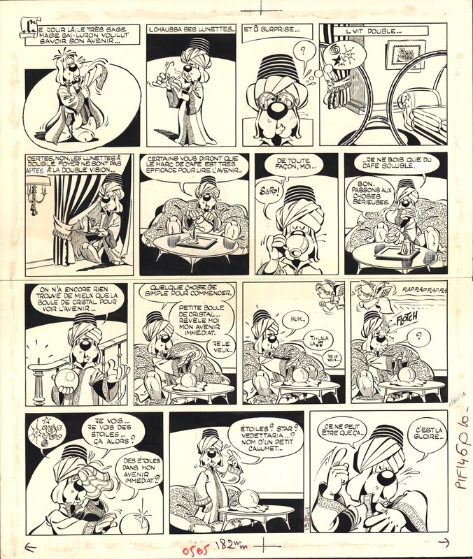 Dufranne : Le mage Gai-Luron - Comic Strip