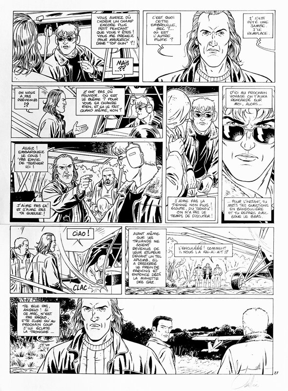 Sylvain Vallée, Gil St André - Le Chasseur - Comic Strip