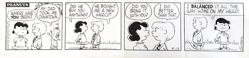 The Peanuts by Charles M. Schulz - Comic Strip