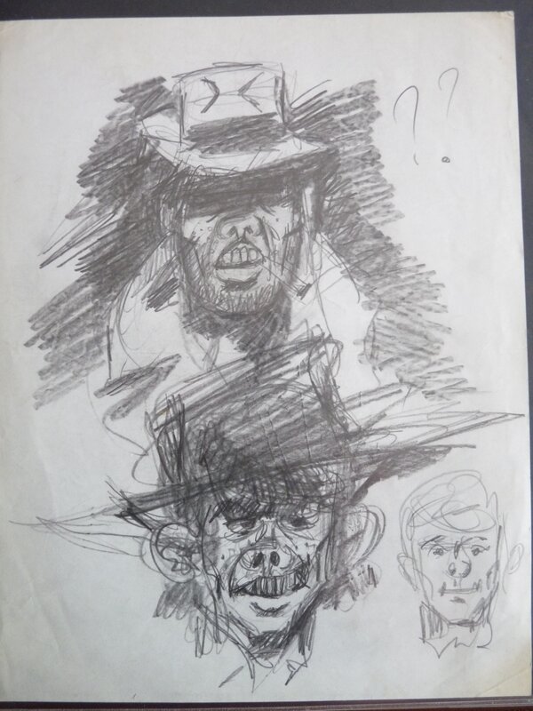Jess LONG by Maurice Tillieux - Original art
