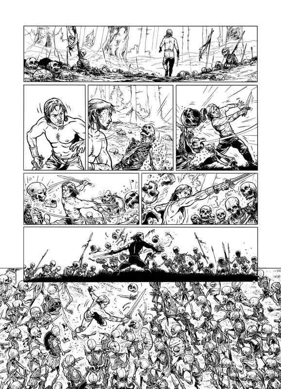 Page4 par Eric Lambert - Planche originale