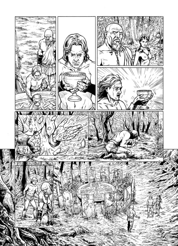 Page8 par Eric Lambert - Planche originale