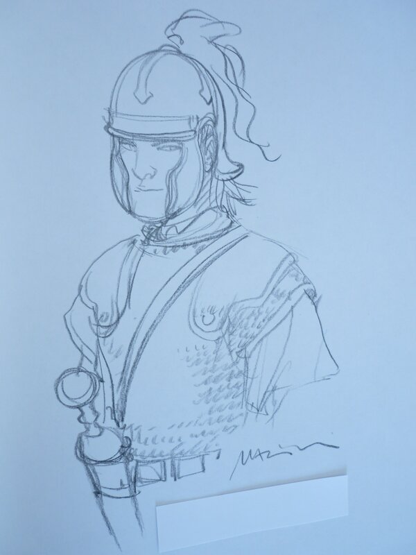 Aigles de Rome by Enrico Marini - Sketch