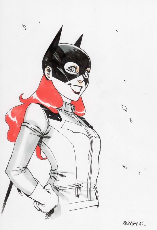 Bengal Batgirl - Original Illustration