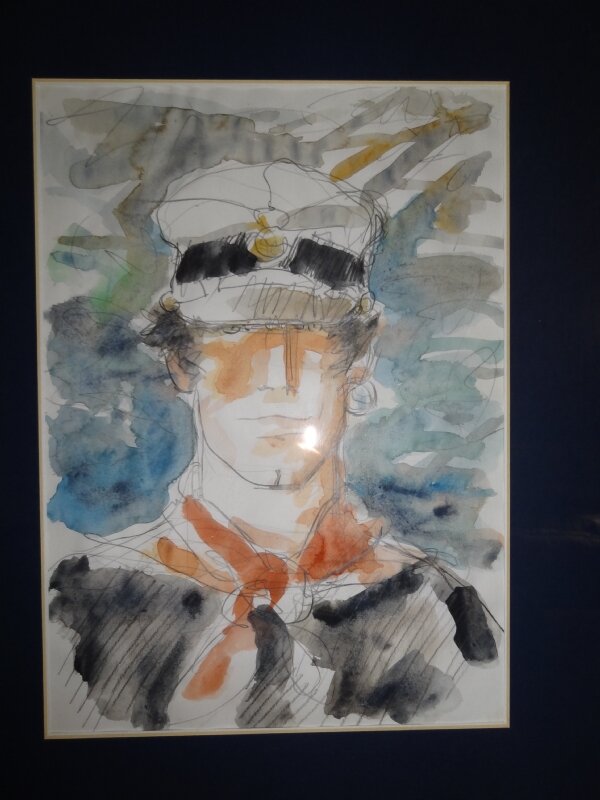 Hugo Pratt, Corto MALTESE acquerello inedito - Original Illustration