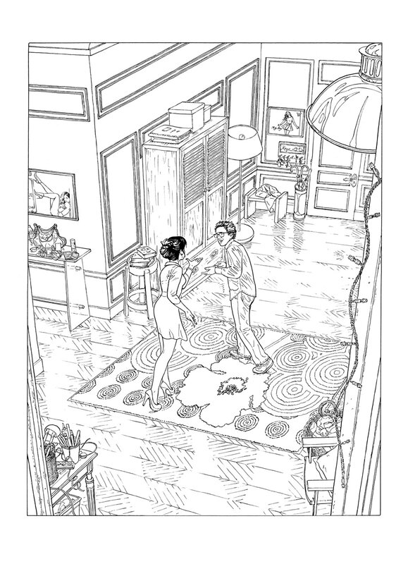 Lounis Chabane, L'erection Tome 1 page 17 - Comic Strip
