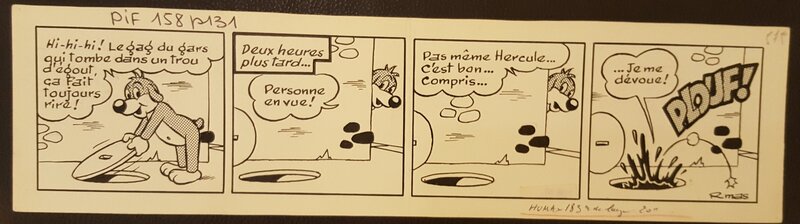 Pif par Roger Mas - Planche originale