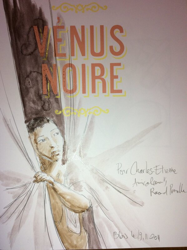 Vénus Noire by Renaud Pennelle - Sketch