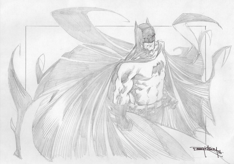 Barry Kitson Batman - Original Illustration
