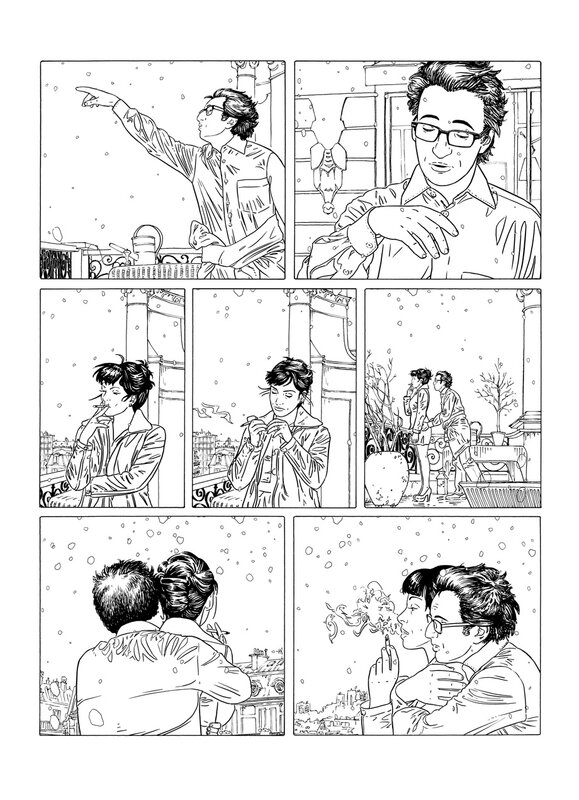 Lounis Chabane, L'érection Tome 1 page 32 - Planche originale