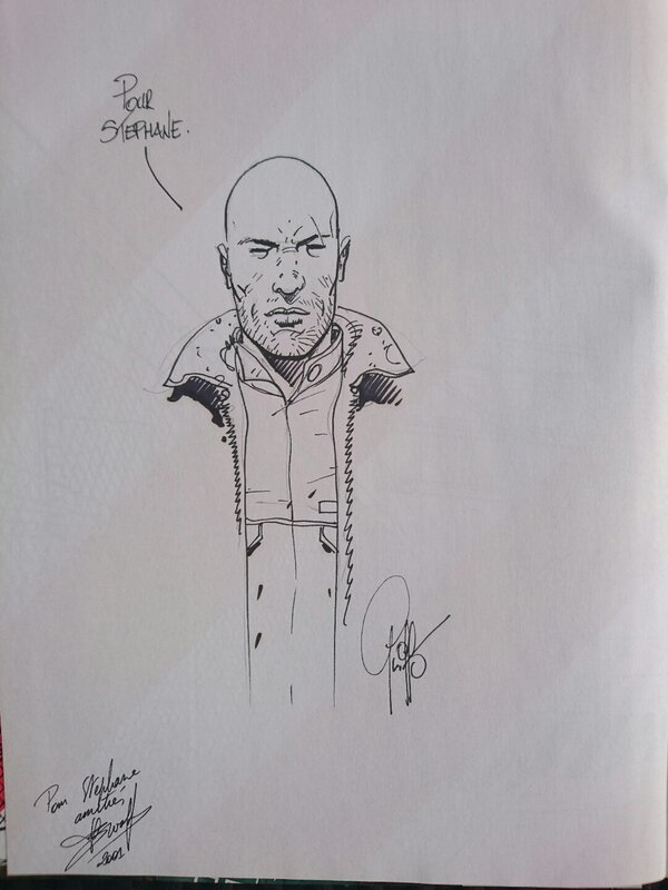 Dessin original de Vlad par Griffo - Sketch