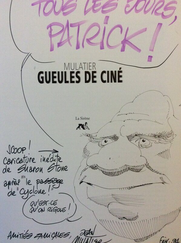 Gueules de Ciné by Jean Mulatier - Sketch