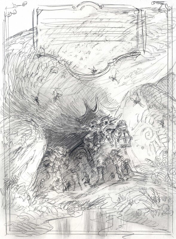 Korrigans by Gwendal Lemercier - Original art