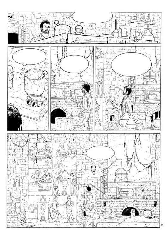 Eric Albert, Giacometti, Ravenne, Le Frère de Sang - T.3 - Comic Strip