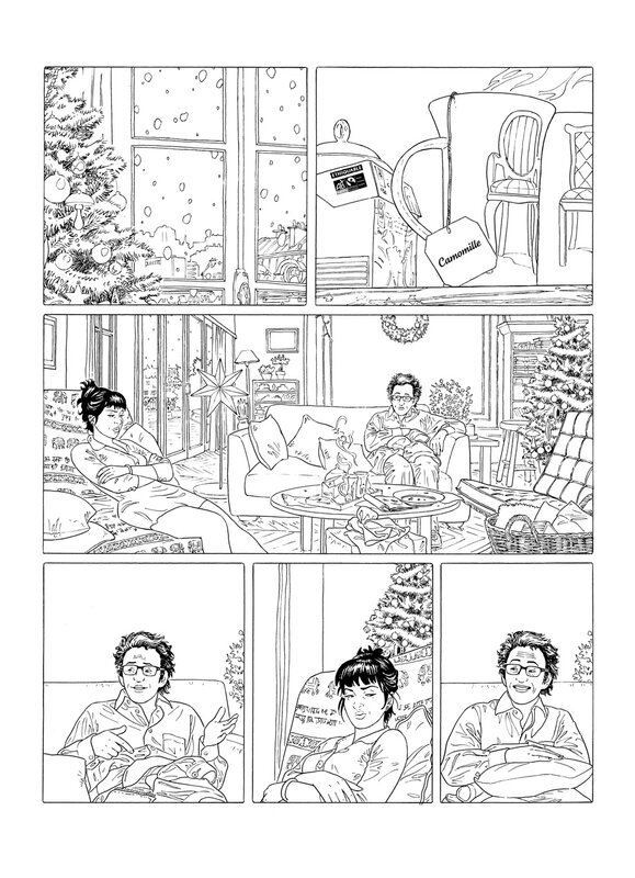 Lounis Chabane, L'érection Tome 1 page 36 - Planche originale