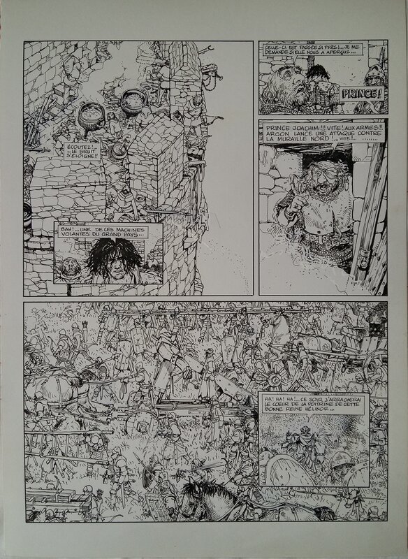 Michel Faure, Balade au Bout du Monde, planche n°6 